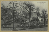 ÉPERNAY. Le bombardement en Champagne-25-Épernay-Rue du Commerce.
EpernayÉdition Lib. J. Bracquemart.Sans date