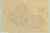 Saint-Vrain (51521). Section B2 échelle 1/2500, plan mis à jour pour 1962, plan non régulier (papier)