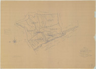 Florent-en-Argonne (51253). Tableau d'assemblage échelle 1/10000, plan napoléonien sans date (copie du plan napoléonien), plan non régulier (papier)