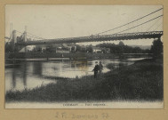 DORMANS. Le pont suspendu.
Édition Ch. Hélie (75 - Parisimp. Ph. Neurdein et Cie).[vers 1915]