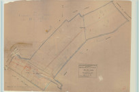 Saint-Quentin-sur-Coole (51512). Section D échelle 1/2500, plan mis à jour pour 1932, plan non régulier (papier)