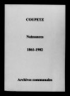 Coupetz. Naissances 1861-1902
