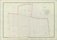 Saint-Étienne-au-Temple (51476). Section ZB échelle 1/2000, plan remembré pour 1963, plan régulier (papier armé)