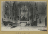 CRAMANT. La Champagne-Cramant-L'Église : intérieur de l'Église.
EpernayÉdition J. Bracquemart.Sans date