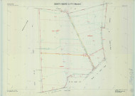 Sainte-Marie-à-Py (51501). Section ZB 2 échelle 1/2000, plan remembré pour 1982 (partie ouest, extension sur Saint-Souplet-sur-Py section ZP), plan régulier (calque)