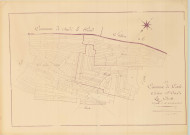 Coole (51167). Section D3 échelle 1/2500, plan napoléonien sans date (copie du plan napoléonien), plan non régulier (papier)