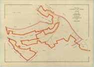 Baslieux-lès-Fismes (51037). Section ZA échelle 1/2000, plan remembré pour 1963, plan régulier (papier armé).