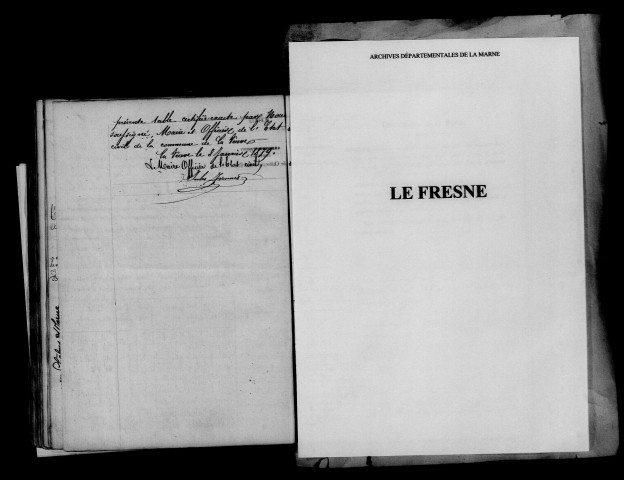 Fresne (Le). Naissances 1878