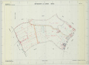Bettancourt-la-Longue (51057). Section ZE échelle 1/2000, plan remembré pour 1987, plan régulier (calque)