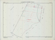 Chaussée-sur-Marne (La) (51141). Section YA échelle 1/2000, plan remembré pour 1987, plan régulier (calque)