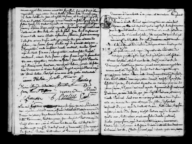 Vienne-le-Château. Mariages 1811-1830