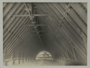 REIMS. Église Saint-Jacques. Charpente de la nef.