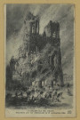 REIMS. Cathédrale de Reims, incendiée par les Allemands le 19 septembre 1914 / N.D., Phot. ; G. Fraipont, pinx.
(75 - ParisNeurdein et Cie.).1918