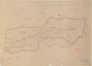 Faux-Fresnay (51243). Section E1 échelle 1/1000, plan mis à jour pour 01/01/1940, non régulier (papier)