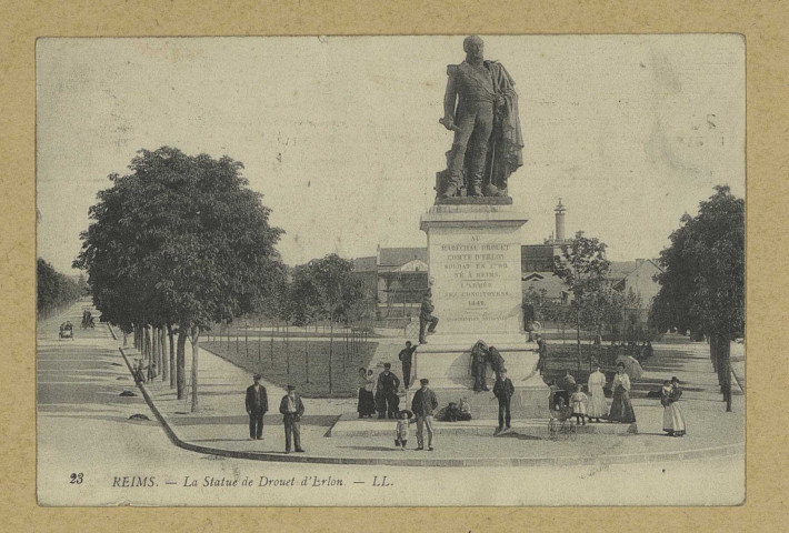 REIMS. 23. La Statue de Drouet d'Erlon / L.L.