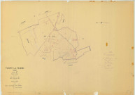 Fleury-la-Rivière (51252). Section F1 échelle 1/2500, plan mis à jour pour 01/01/1965, non régulier (papier)