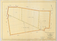Angluzelles-et-Courcelles (51010). Section Y1 échelle 1/2000, plan remembré pour 01/01/1956, régulier avant 20/03/1980 (papier)