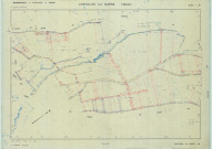 Châtillon-sur-Marne (51136). Section ZA échelle 1/2000, plan remembré pour 1987, plan régulier de qualité P5 (calque).