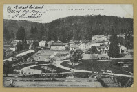 VIENNE-LE-CHÂTEAU. L'Argonne. La Harazée : vue générale.
Ste-MenehouldÉdition Martinet-Heuillard 75Paris : imp. D. A. Languet).[vers 1915]