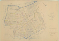 Saint-Jean-devant-Possesse (51489). Section B1 échelle 1/2500, plan mis à jour pour 1957, plan non régulier (papier)
