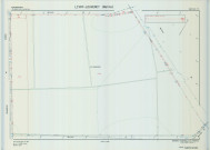 Livry-Louvercy (51326). Section YV échelle 1/2000, plan remembré pour 2004 (remembrement intercommunal de la Plaine Champenoise), plan régulier (calque)