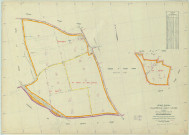 Villeneuve-Saint-Vistre-et-Villevotte (51628). Section T2 échelle 1/2000, plan remembré pour 01/01/1959, régulier avant 20/03/1980 (papier)