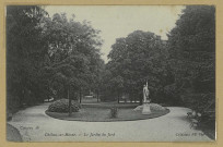 CHÂLONS-EN-CHAMPAGNE. Le jardin du Jard.Coll. N. D. Phot