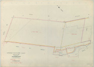 Jonchery-sur-Suippe (51307). Section ZH échelle 1/2000, plan remembré pour 1957, plan régulier (papier armé)