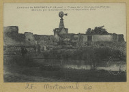 MONTMIRAIL. Environs de Montmirail. Ferme de la grange-aux-Prêtres, détruite, par le bombardement en sept. 1914.