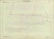 Vanault-le-Châtel (51589). Section ZV échelle 1/2000, plan remembré pour 1965, plan régulier (papier armé)