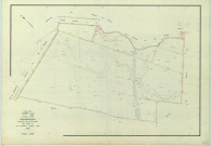 Sarry (51525). Section ZB échelle 1/2000, plan remembré pour 1968, plan régulier (papier armé)