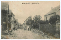 LOISY-EN-BRIE. La Grande Rue.
Ed. Parizot.1916
Collection Parisot