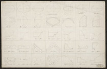 Dessins d'architecture. Bordeaux