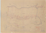 Faux-Fresnay (51243). Section D2 échelle 1/1000, plan mis à jour pour 01/01/1940, non régulier (papier)