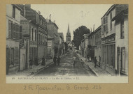 MOURMELON-LE-GRAND. 10-La Rue de Châlons.
L.L (75 - ParisLevy Fils et Cie).Sans date