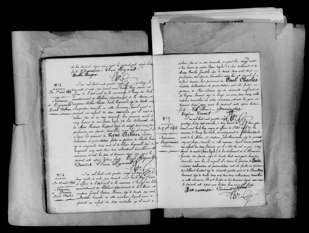 Écury-sur-Coole. Naissances 1894