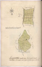 Arpentages et plans des bois de Marzelle et du Vivier situés sur le terroir de Trigny (1779)