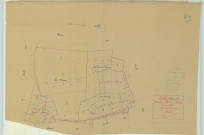 Poilly (51437). Section A4 échelle 1/1000, plan mis à jour pour 1936, plan non régulier (papier).