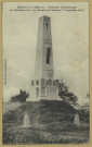 BINARVILLE. Monument commémoratif des Cuirassiers tués à la poursuite de l'ennemi 17-18 septembre 1918.
(51 - Sainte-MenehouldMartinet).[vers 1934]