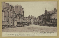 REIMS. 39. rue de Bétheny, après le bombardement des allemands / Marcel Delboy, phot. Bordeaux.