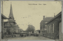 HEILTZ-LE-MAURUPT. École. Église.
Édition Jouan.[vers 1907]