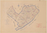 Bussy-le-Repos (51098). Section D3 échelle 1/2500, plan mis à jour pour 1958, plan non régulier (papier)