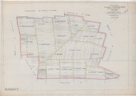 Bazancourt (51043). Section Z échelle 1/2500, plan remembré pour 1925, plan régulier (papier).