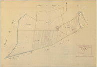 Brugny-Vaudancourt (51093). Section B2 échelle 1/2500, plan mis à jour pour 01/01/1934, non régulier (papier)