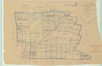 Bazancourt (51043). Section Z1 échelle 1/2500, plan mis à jour pour 1956, plan non régulier (papier).