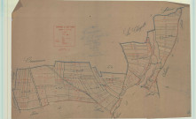 Saint-Mard-sur-Auve (51498). Section A2 2 échelle 1/2500, plan mis à jour pour 1933, plan non régulier (calque)