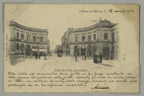 CHÂLONS-EN-CHAMPAGNE. Entrée de la ville. Rue de Marne / A.B. et Cie.
Châlons-sur-MarneG. Durand.1903