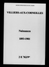 Villiers-aux-Corneilles. Naissances 1893-1901