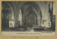 MONTMIRAIL. L'Église Saint-Etienne.
Édition Librairie lefèvre-Beaudoin(75 - Parisimp. Catala Frères).Sans date