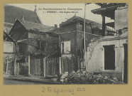 ÉPERNAY. Le bombardement en Champagne-3 - Épernay - Rue Eugène Mercier - Destructions guerre 1914-1918.
EpernayÉdition Lib. J. Bracquemart.1914-1918